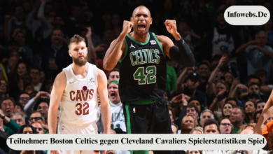 Teilnehmer: Boston Celtics gegen Cleveland Cavaliers Spielerstatistiken Spiel