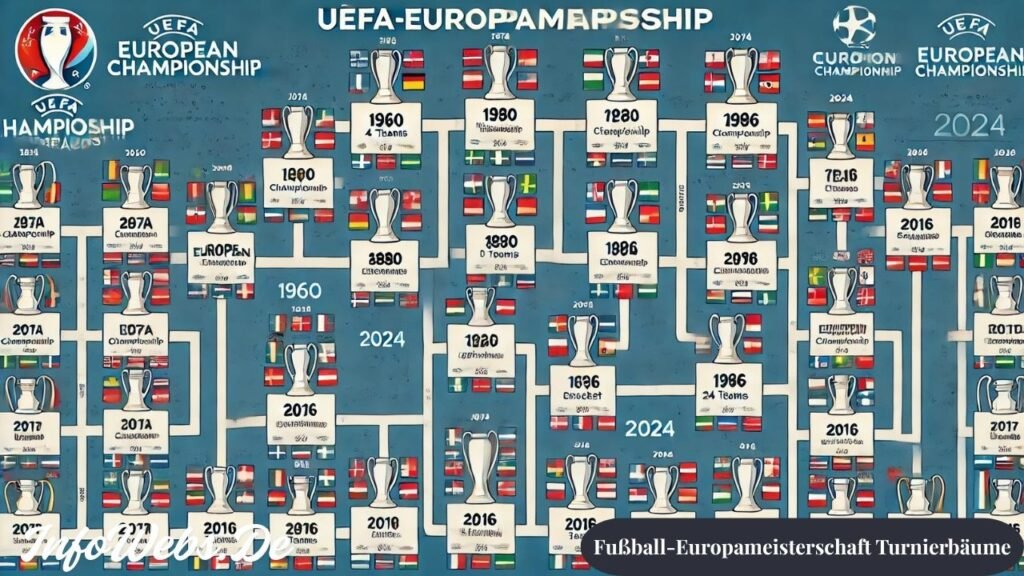 Fußball-Europameisterschaft Turnierbäume