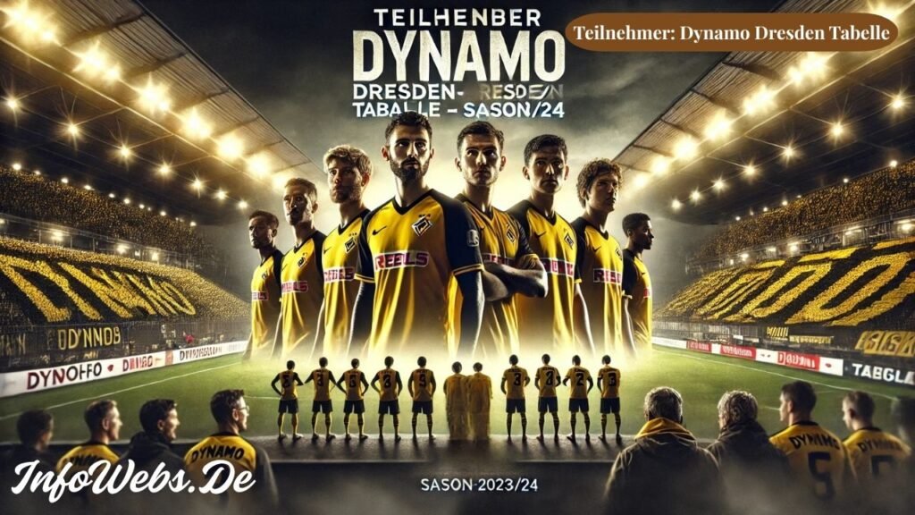 Teilnehmer: Dynamo Dresden Tabelle